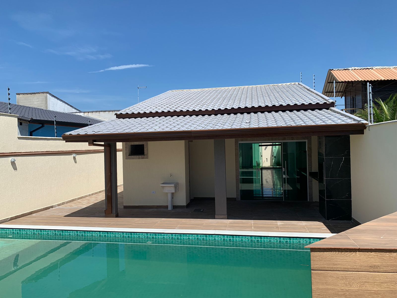 CASA C/ PISCINA JD DAS PALMEIRAS - ITANHAÉM/SP - LADO PRAIA - foto 3